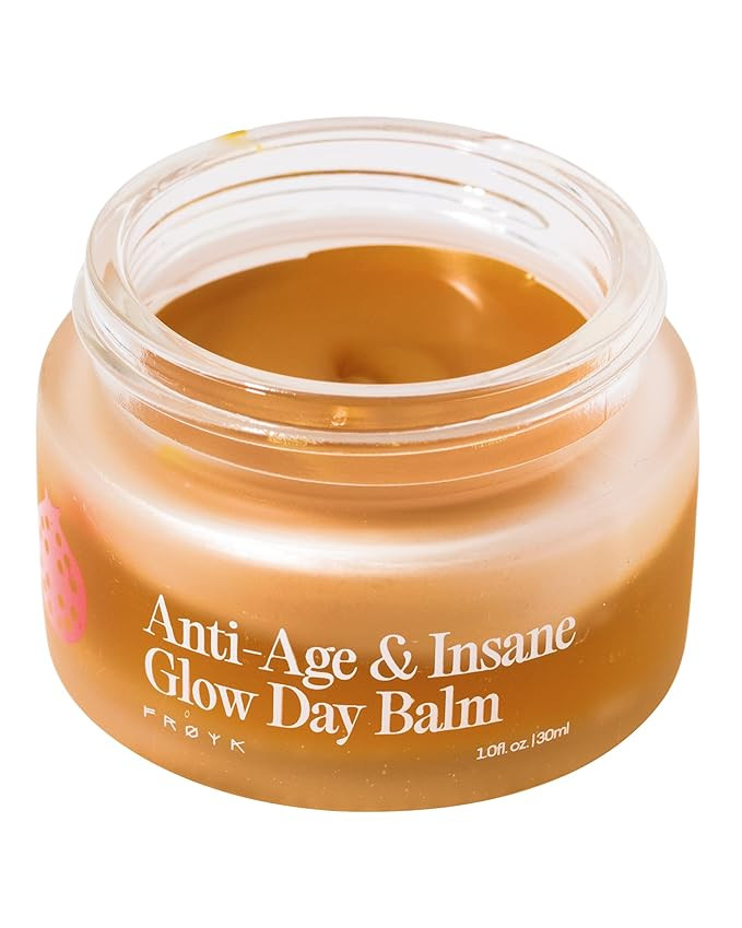 FRØYA Organics Anti-Age & Insane Glow Day Balm for Face (1.0 fl oz) | Moisturizing Beeswax Balm ... | Amazon (US)