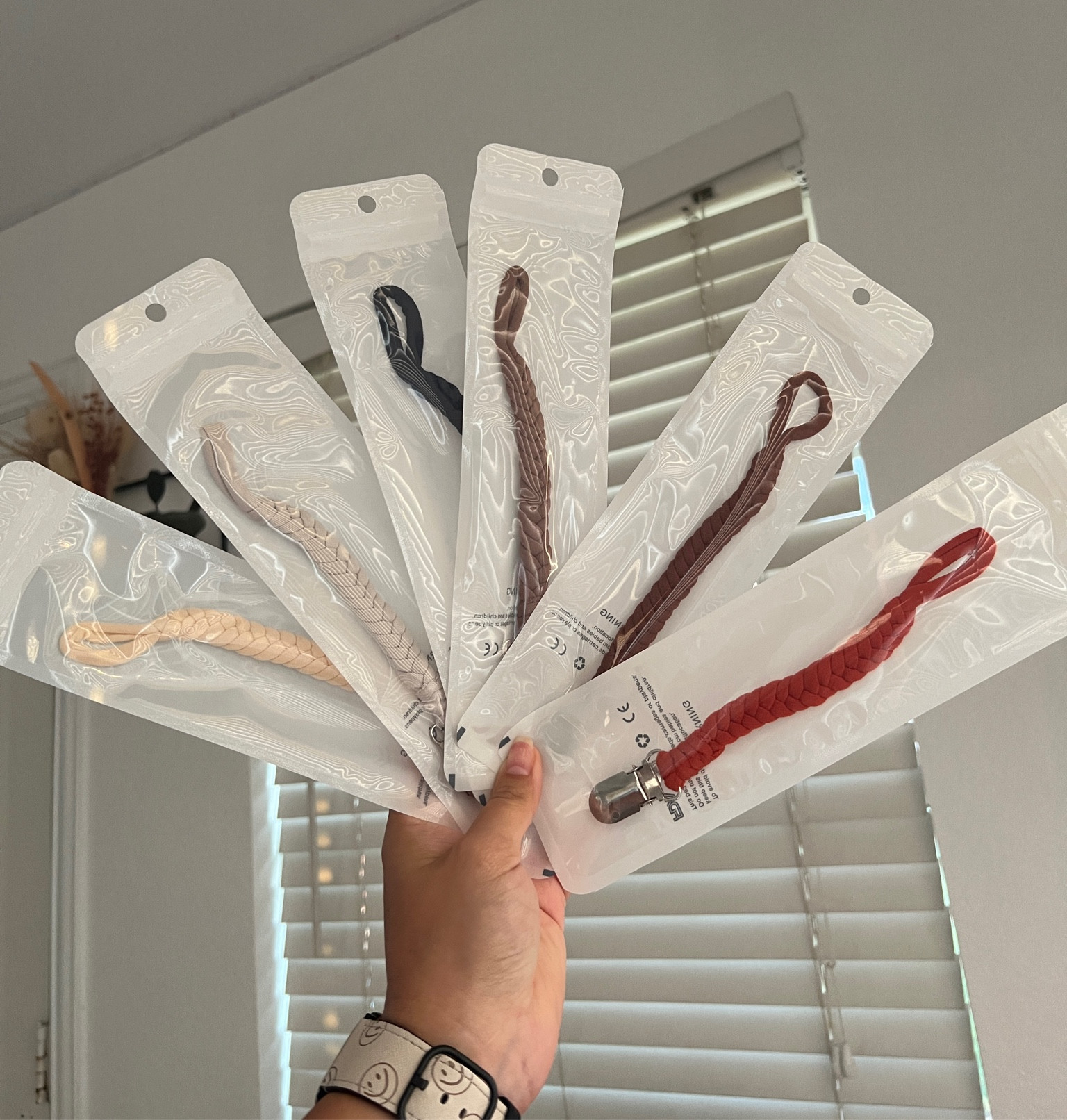 This multipack of pacifier clips from amazon is exactly what I needed! 

As a second time, seasoned mom let me say… the adorable, heavy, paci clips? They don’t work. They pull the pacifier out of your babies mouth and are guaranteed to make you and your baby upset. 😅 This time I opted for some lightweight neutrals that should last the entire paci stage! 😏 

#baby #babyboy #babyproducts #babymusthaves #newborn #newmom #secondtimemom #momhacks #babyhacks #babyclothing #amazon #amazonmusthaves #founditonamazon #summerbaby #infant #shopping #amazon #amazonfavorites #amazonlinks #mamatried #toddlermusthaves #amazonmusthaves #amazonprime #prime @amazon #shopamazon #amazonassociate 

#LTKkids #LTKfamily #LTKbaby