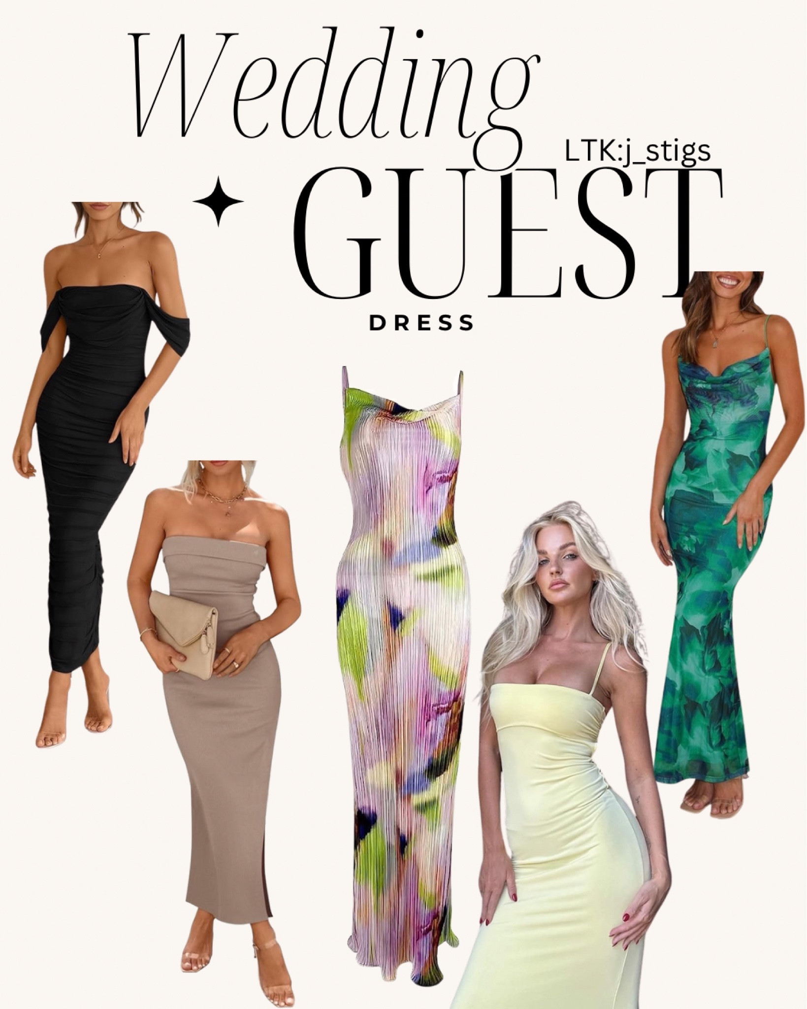 Wedding Guest Dress. All from Amazon. I love the water color looking dress & the yellow dress. Perfect for a spring or summer wedding. #weddingguestdress 

#LTKstyletip #LTKwedding #LTKparties