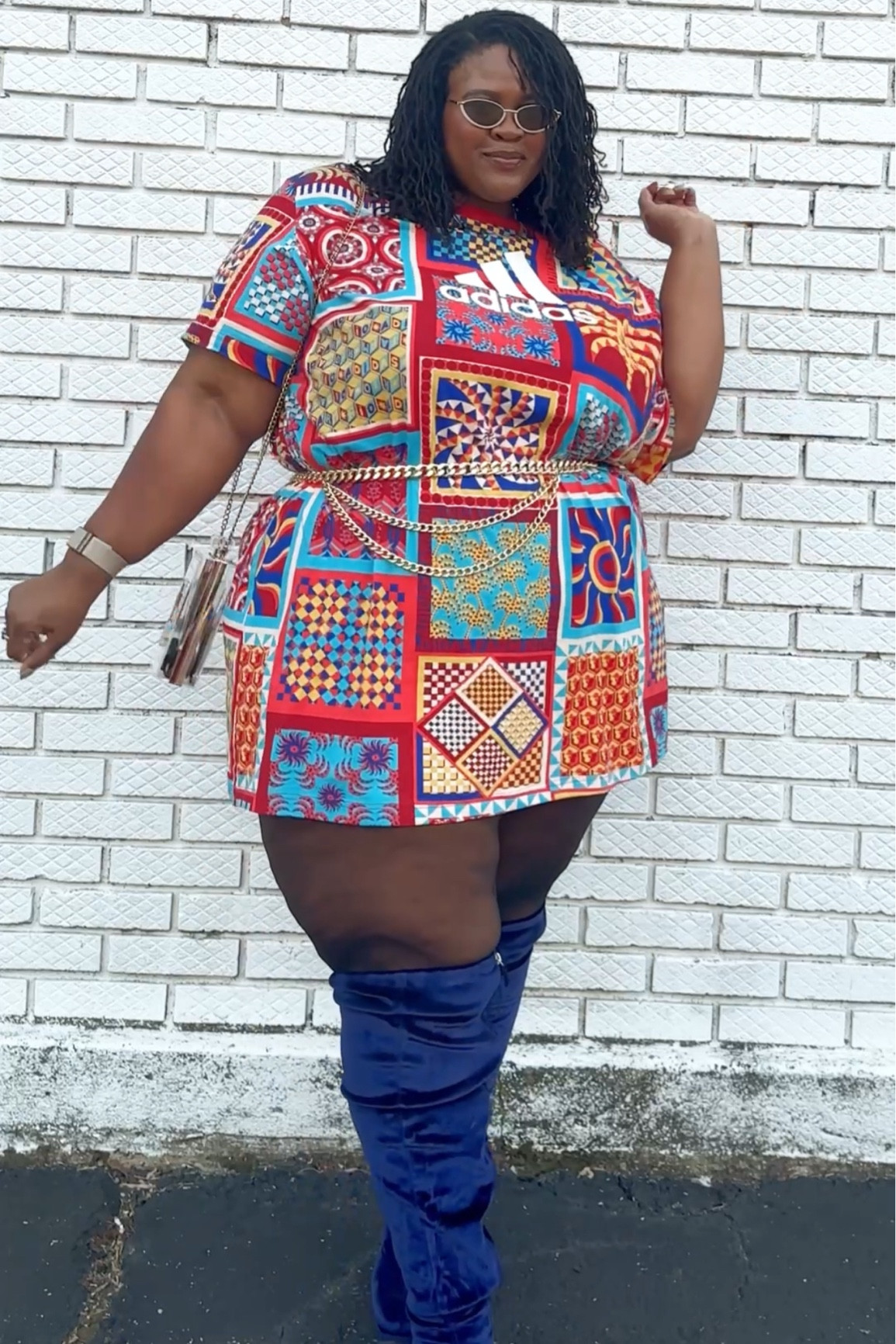 You’re gonna love this dress! I have it in two colors & I absolutely love styling it. The boots are sold out, but I found an alternative that goes up to a size 15. I’m not sure how wide calf friendly they are though so I linked to my tried & true gold metallic boots on Macy’s. How would you style this dress? Let me know! 

#LTKPlusSize #LTKParties #LTKStyleTip