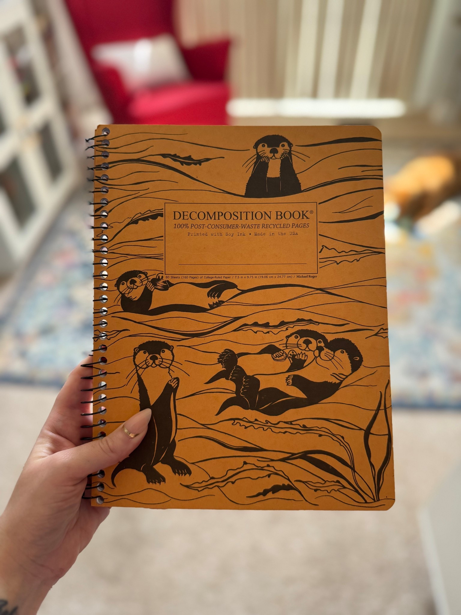 The best notebook! They have so many pretty different designs. I picked the otters because they are my fav animal 🤍

#LTKTravel #LTKHome #LTKFindsUnder50