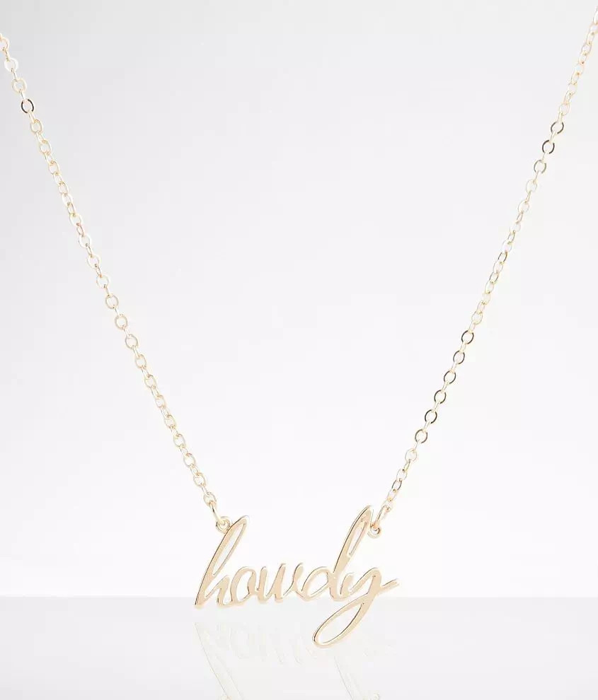 Howdy Necklace | Buckle