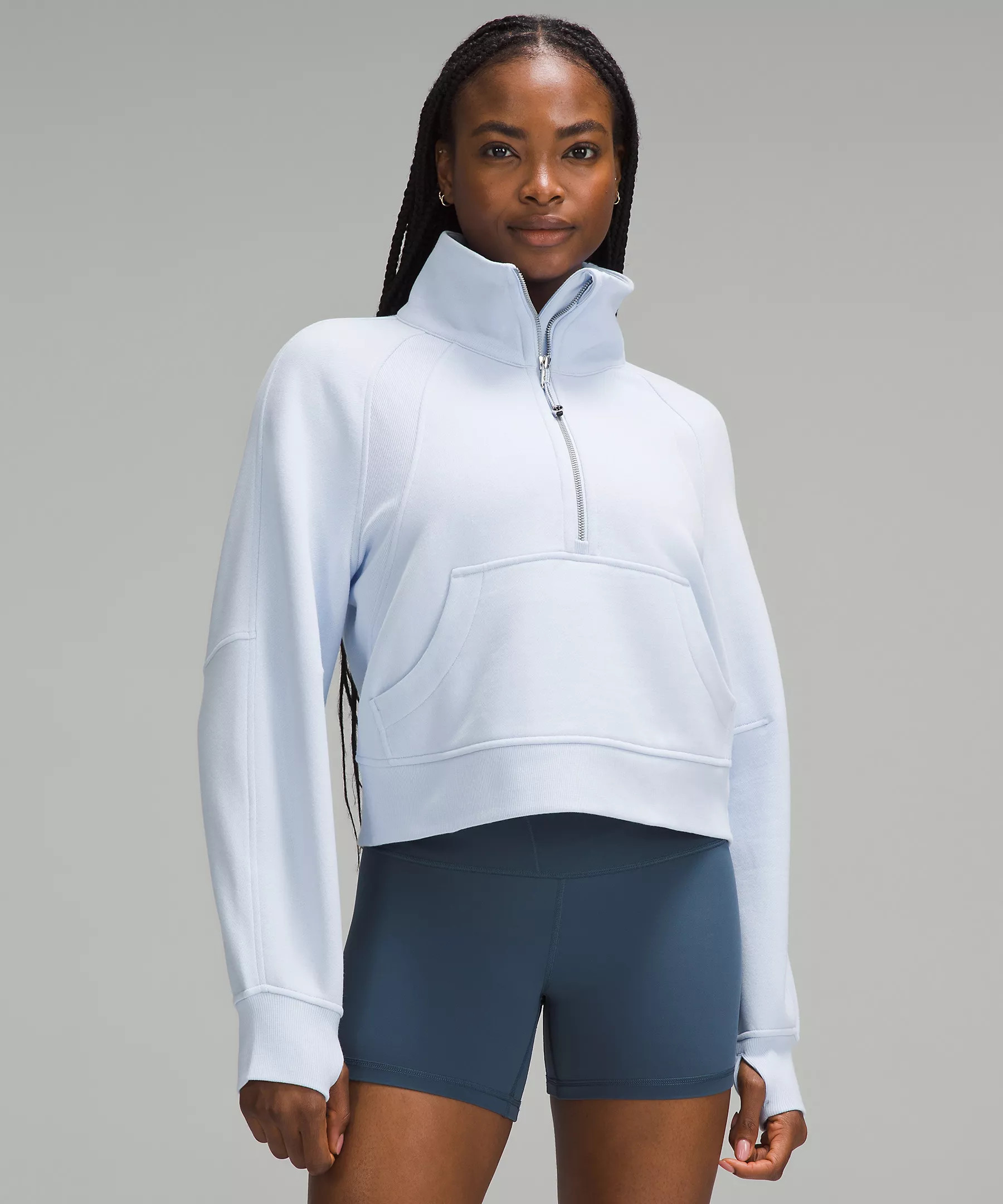Scuba Oversized Funnel-Neck Half Zip | Women's Hoodies & Sweatshirts | lululemon | Lululemon (US)