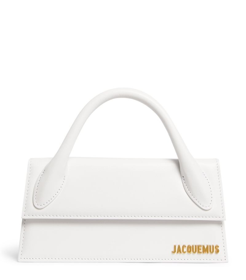 Jacquemus Leather Le Chiquito Long Top-Handle Bag | Harrods