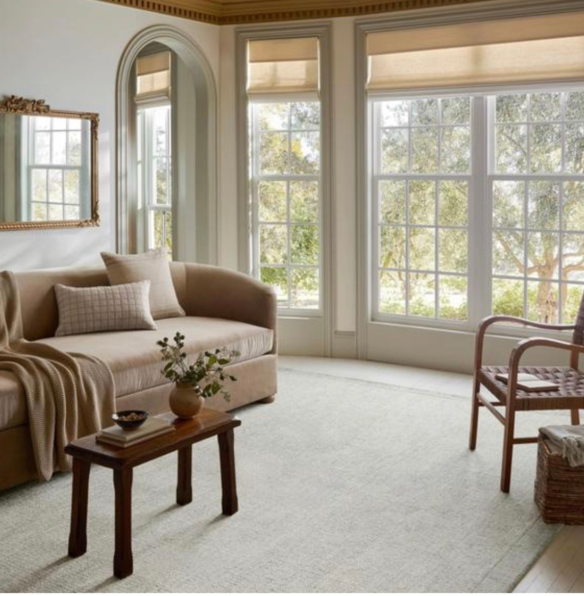My family room rug.  100% wool  and the perfect shade of green

#LTKHome