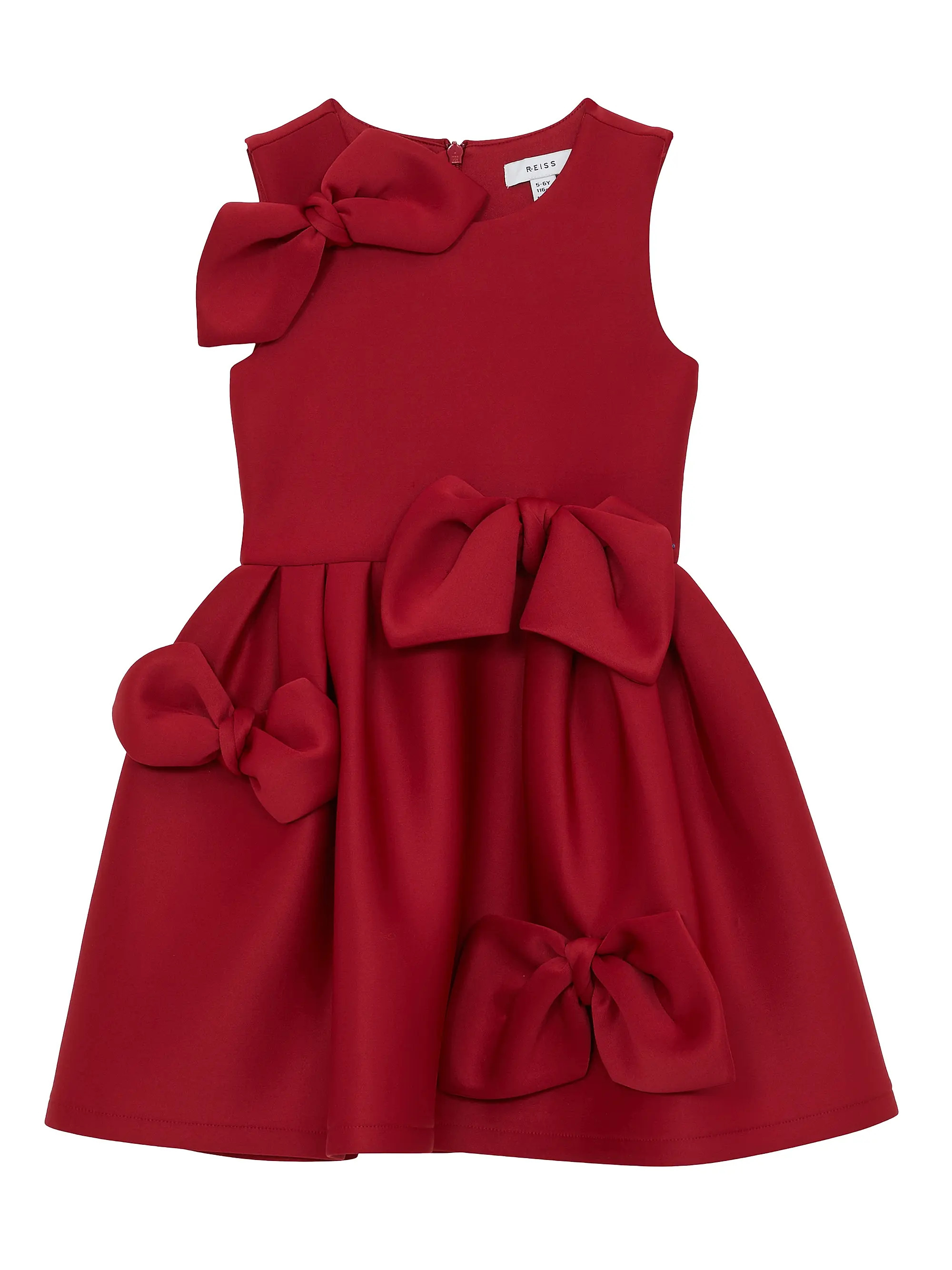 Reiss Little Girl's &amp; Girl's Joey Scuba Bow-Accented Dress | Saks Fifth Avenue | Saks Fifth Avenue