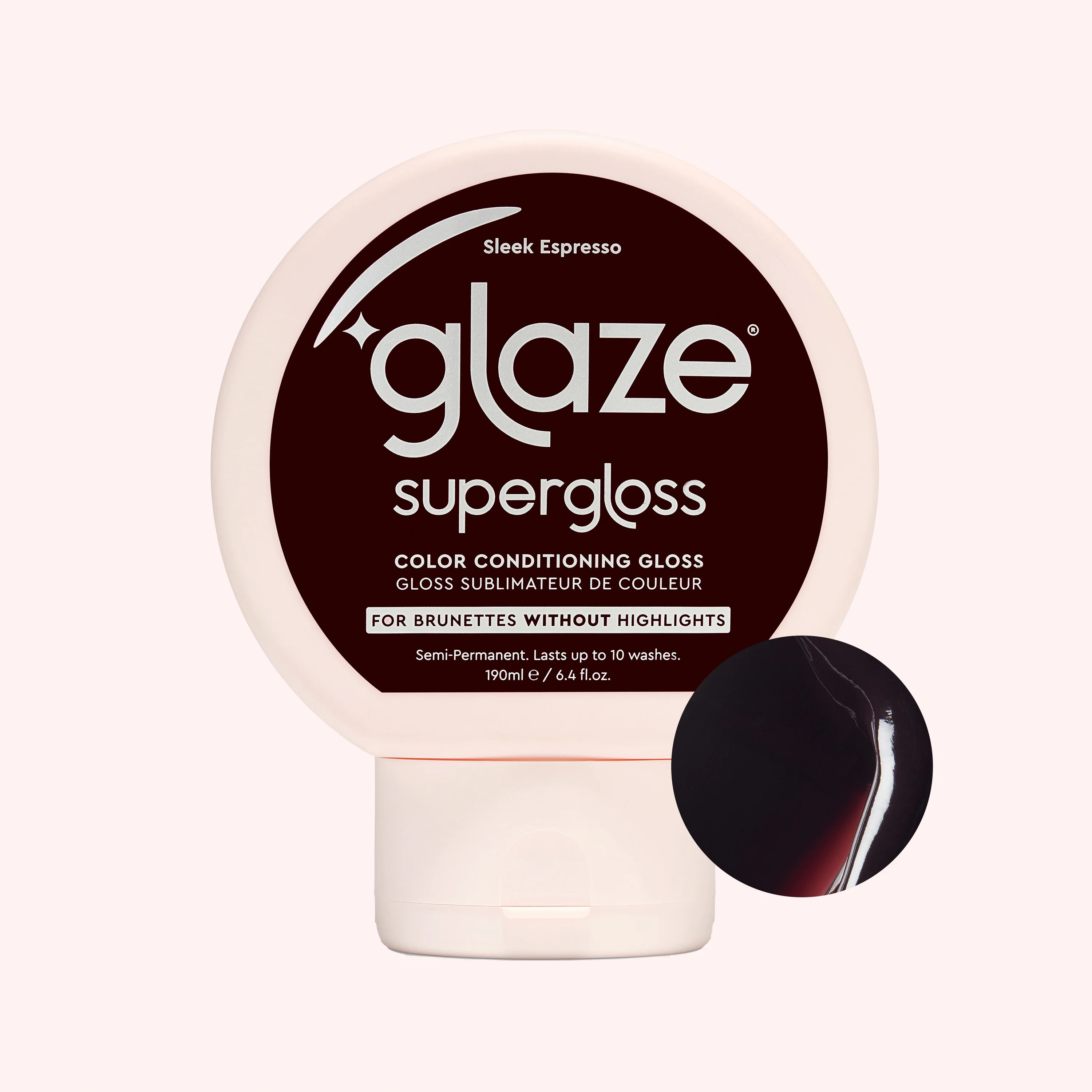 Supergloss--Sleek Espresso | Glaze Hair