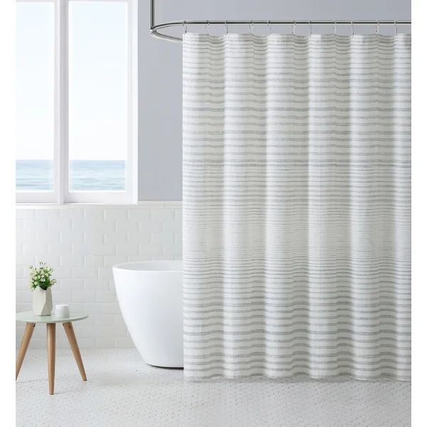 Striped Single Shower Curtain | Wayfair North America