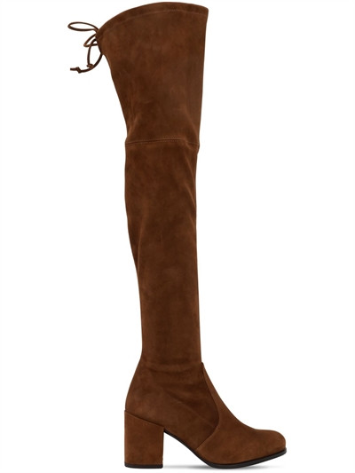 STUART WEITZMAN70MM TIELAND STRETCH SUEDE BOOTS£ 750.00Get 750 LVR Points | Luisaviaroma