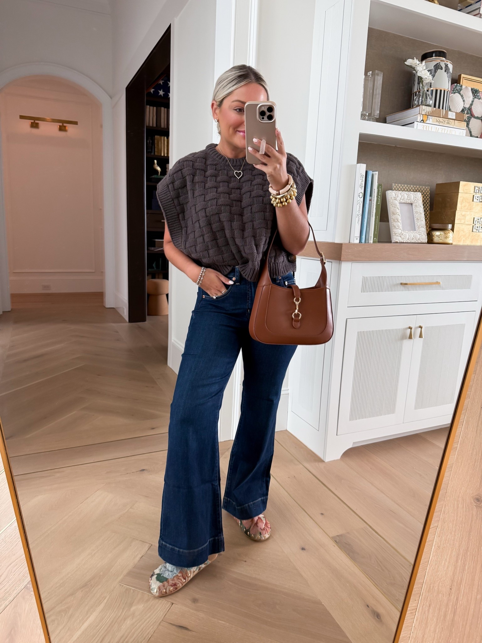 Casual style! Use code WHITNEY for 30% off my sweater. Jeans run TTS! 

#LTKWorkwear #LTKFindsUnder100 #LTKFindsUnder50