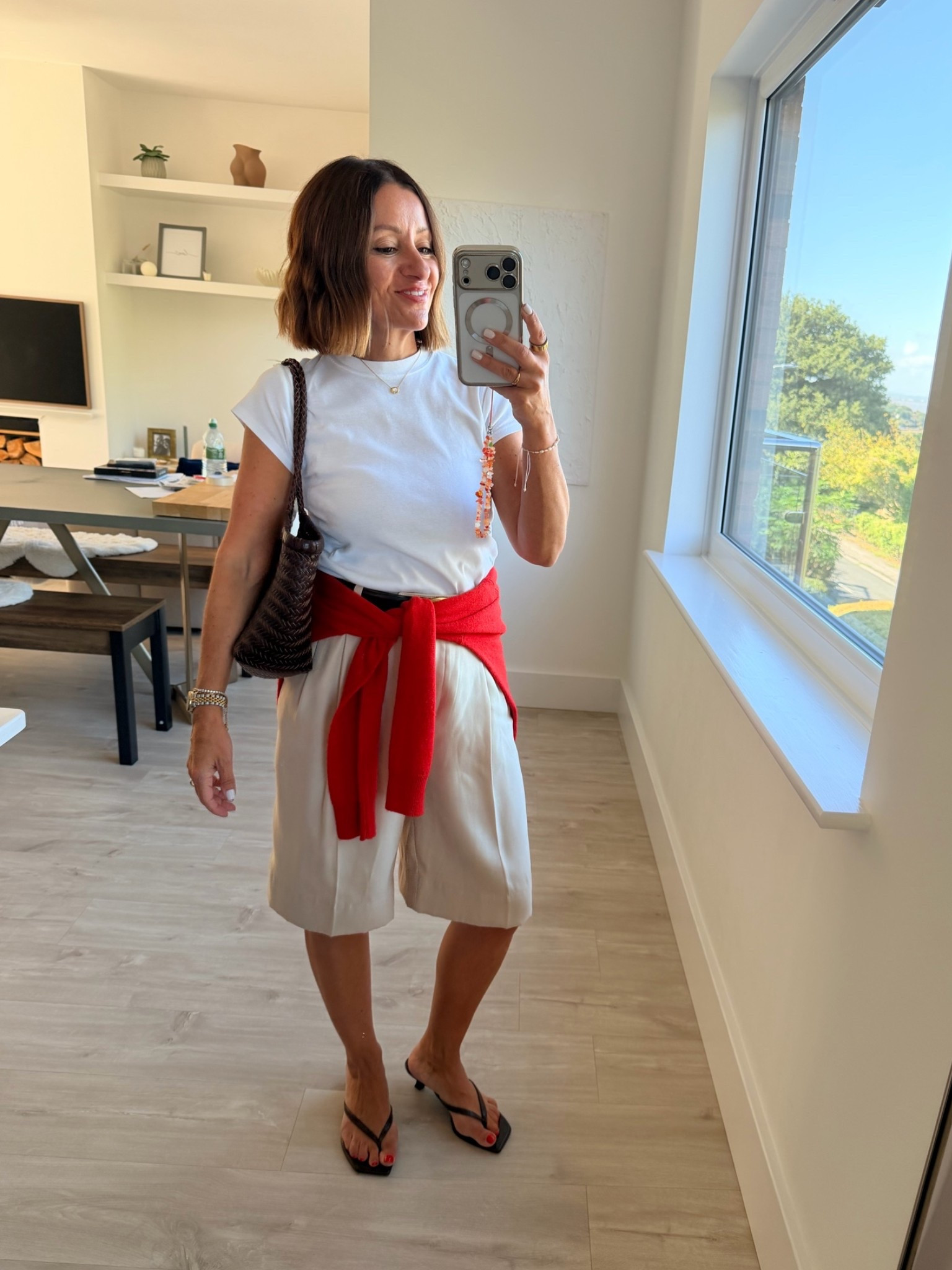 Don’t pack your Bermuda shorts away yet

Wear them now with sandals and swap them for tall boots when it gets cooler.

#LTKuk #LTKautumn #LTKmodest