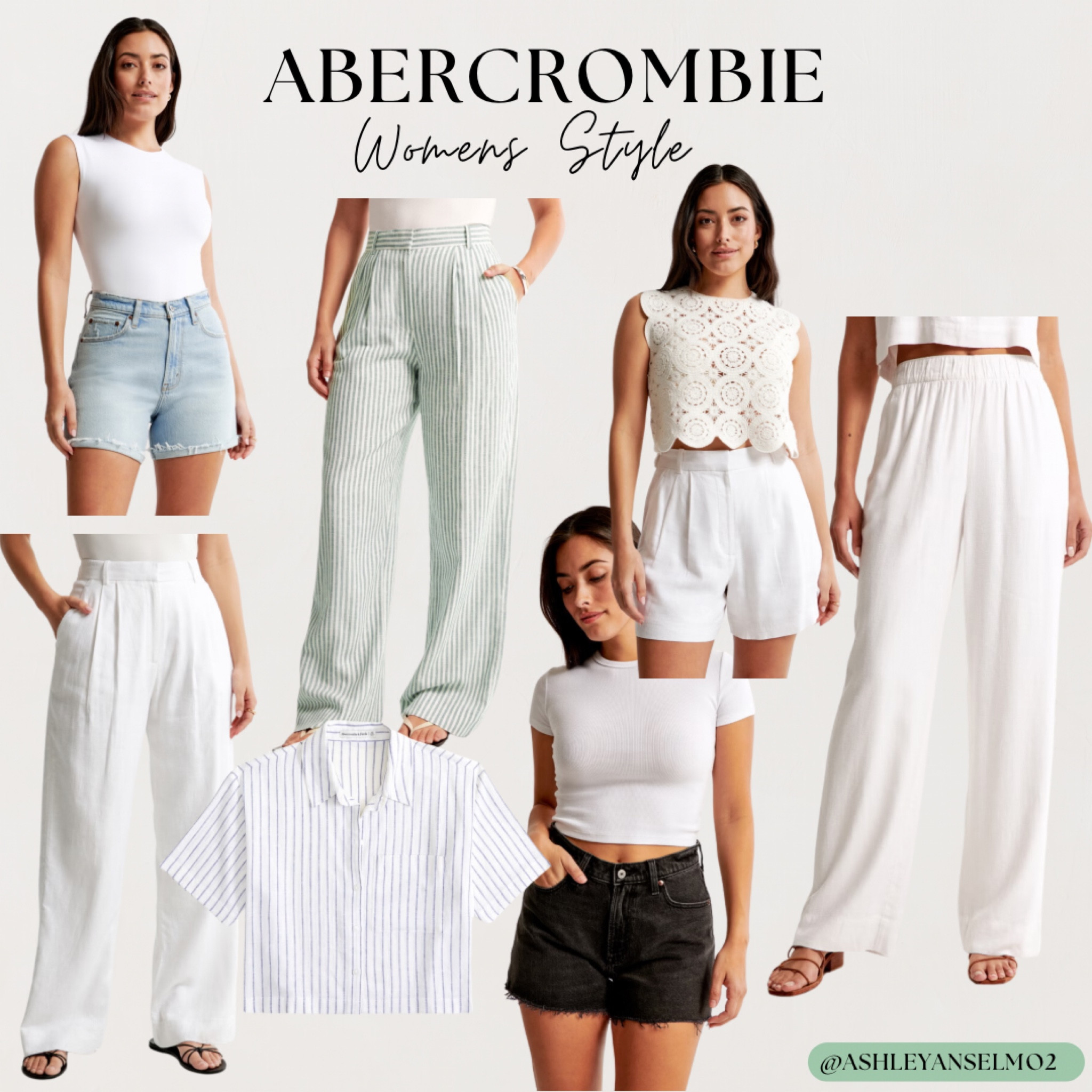 Items i ordered from Abercrombie during the last sale!! So many great women's styles for summer. Loving all the linen ♥️

#abercrombie #abercrombiewomen #abercrombiesale 

✨ haul / try on video on TikTok @ashleyanselmo2✨

#LTKStyleTip #LTKFindsUnder100 #LTKFindsUnder50