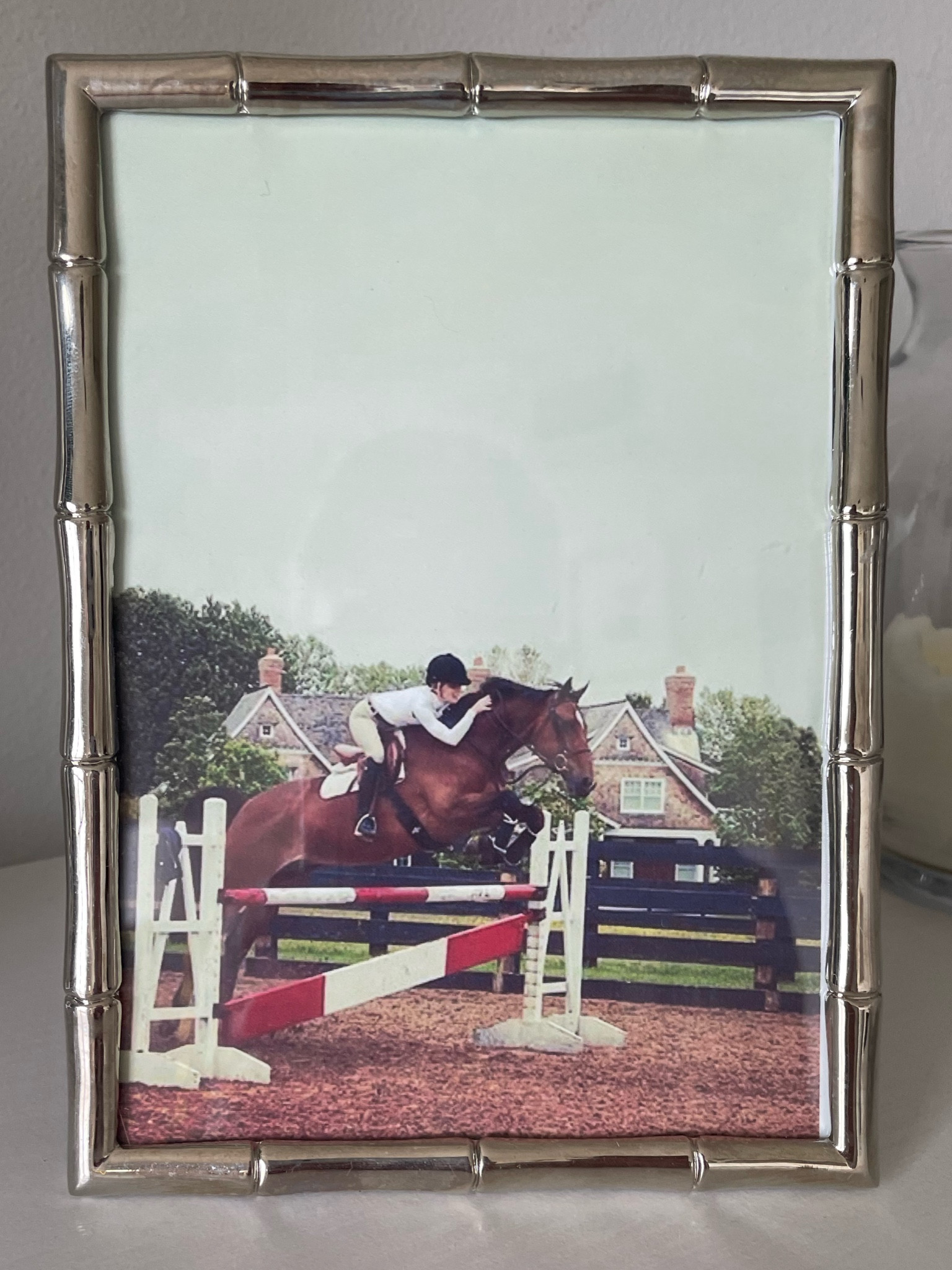 Bamboo Design Metal Frame, 4x6, Silver by L awrence Frames on Amazon. I love this picture frame because it looks like it costs $250 l! It’s also super chic and classic with a bamboo Old Hollywood Glam design. 

On sale for 27% off on Amazon right now.

I have this picture frame in 4 x 6 and 5 x 7 as well as silver and gold. They look so stunning on my living room mantle. 

This is a perfect gift for Valentine’s Day because it is fairly cost-effective and budget friendly … AND extremely thoughtful! 

#LTKhome #LTKGiftGuide #LTKFind