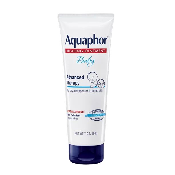 Aquaphor Baby Healing Ointment Advanced Therapy Skin Protectant, 7 Oz Tube | Walmart (US)