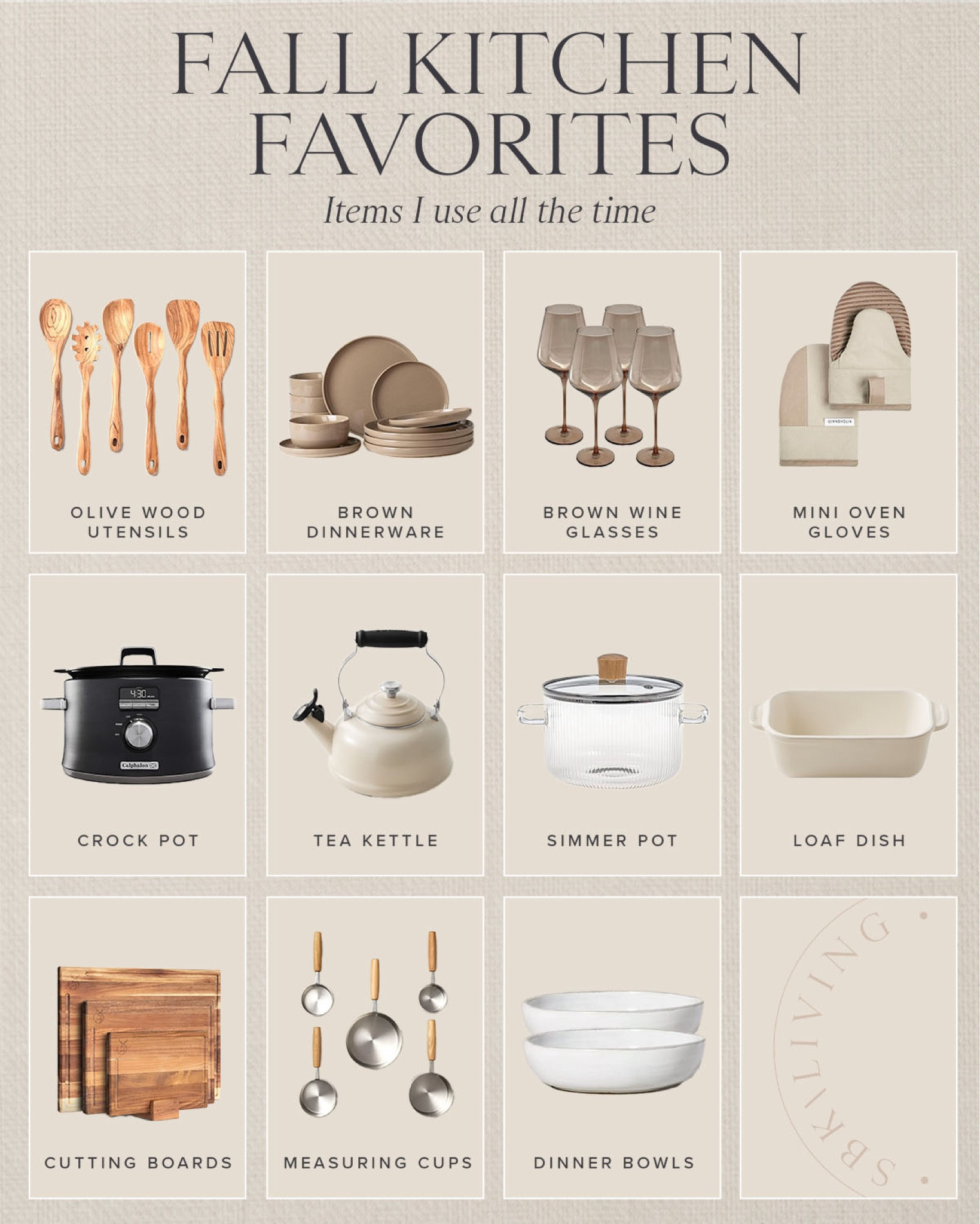 HOME \ kitchen favorites for fall! 

Cooking
Baking 

#LTKSeasonal #LTKFindsUnder100 #LTKHome