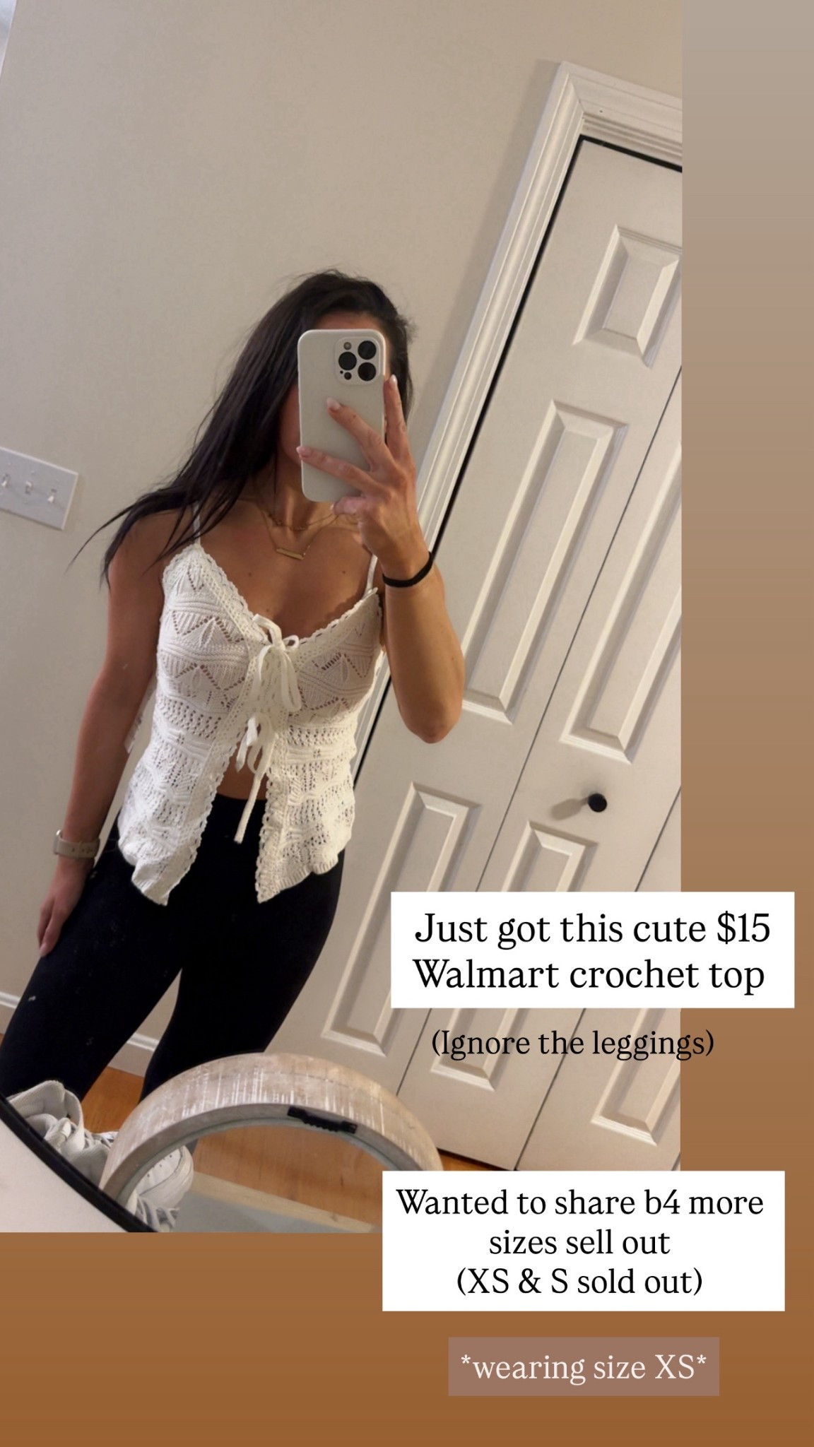 Walmart $15 crochet top
Perfect for spring / summer
Ootd 

#LTKSeasonal