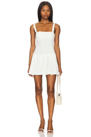 x free-est Azasia Mini Dress in Ivory | Revolve Clothing (Global)