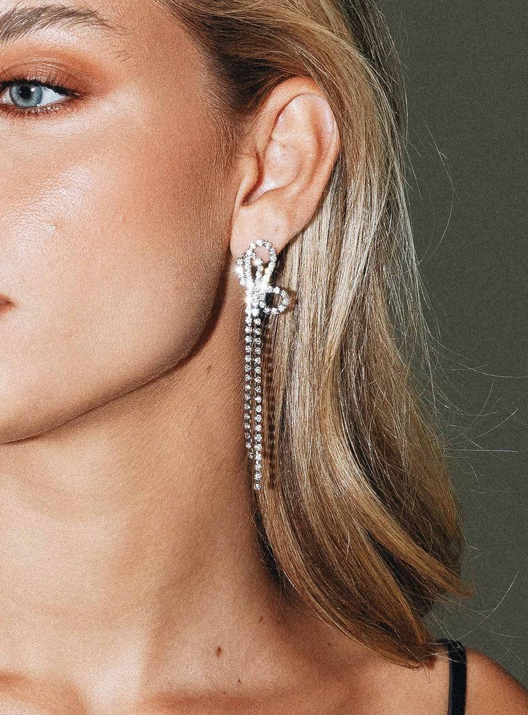 Khan Earrings Silver | Princess Polly US