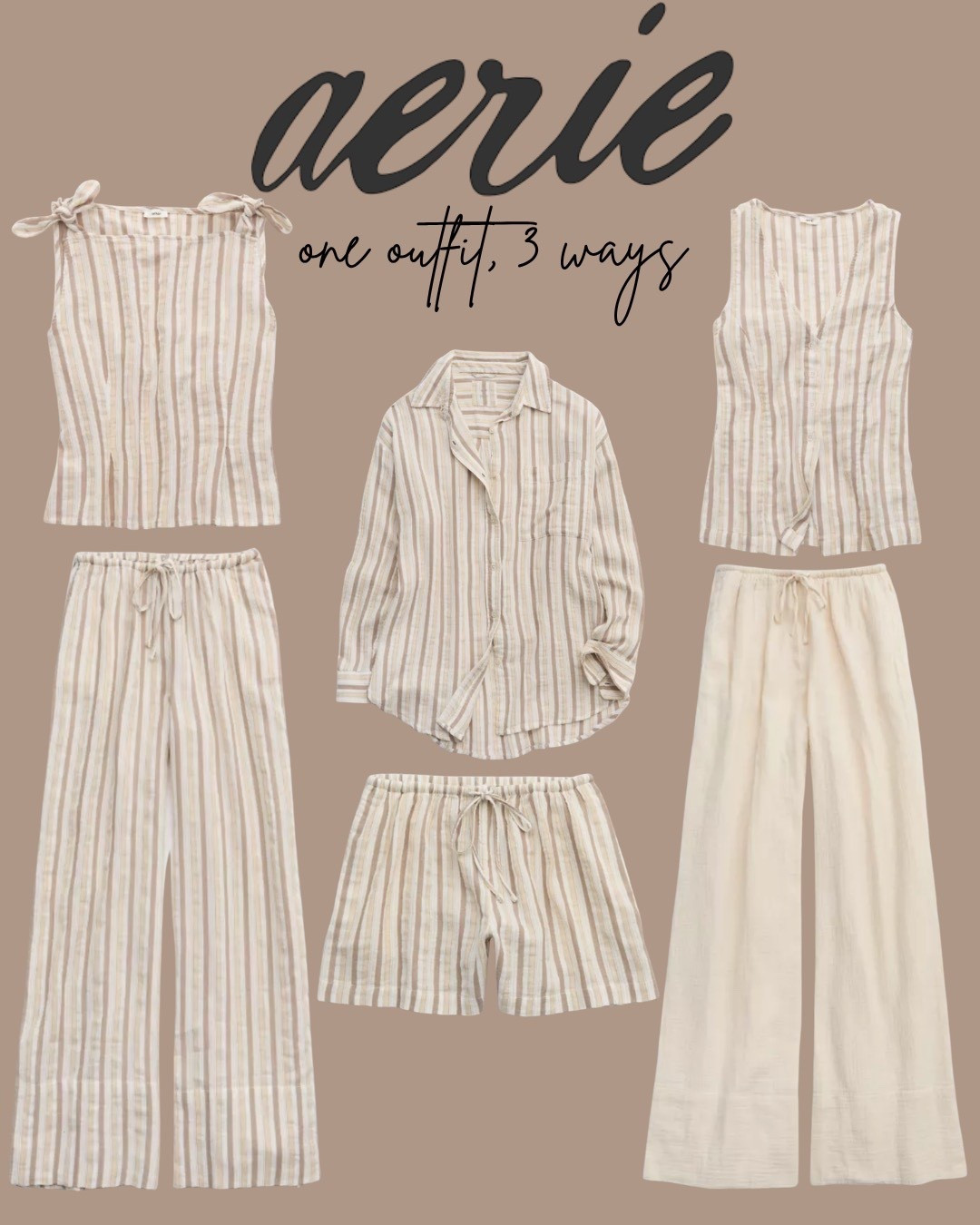 the neutral summer set you’ll live in 🤍 lightweight, breathable, and styled 3 ways for that effortless, coastal feel


#neutralstyle #summercapsule #aeriefinds #minimaloutfits #ltkstyle


#LTKSeasonal #LTKootd #LTKmomlife