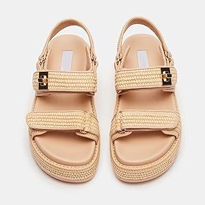 Wnshonzy Espadrille Platform Wedges Sandals for Women Comfortable Adjustable Buckle Summer Open T... | Amazon (US)