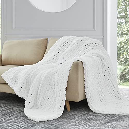 White Oak Village Chunky Knit Blanket 50x70; Amazon Finds Amazon Deals Amazon Sales | Amazon (US)