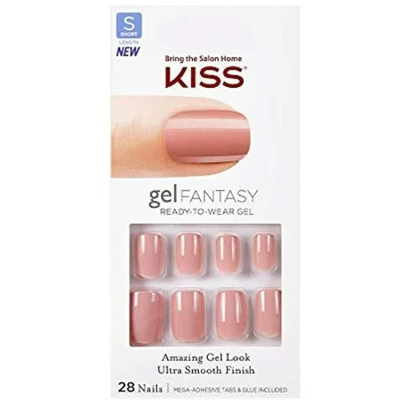 Kiss Gel Fantasy Ready-To-Wear Press-On Gel Nails | Walmart (US)