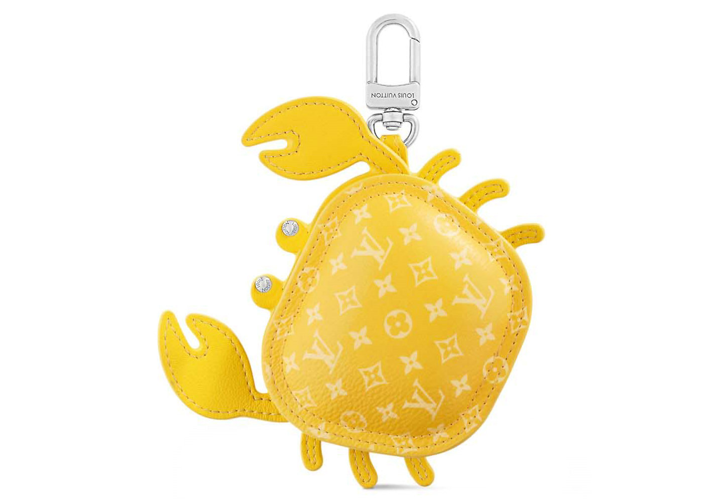 Men's Louis Vuitton LV Crab Bag Charm in Yellow | StockX