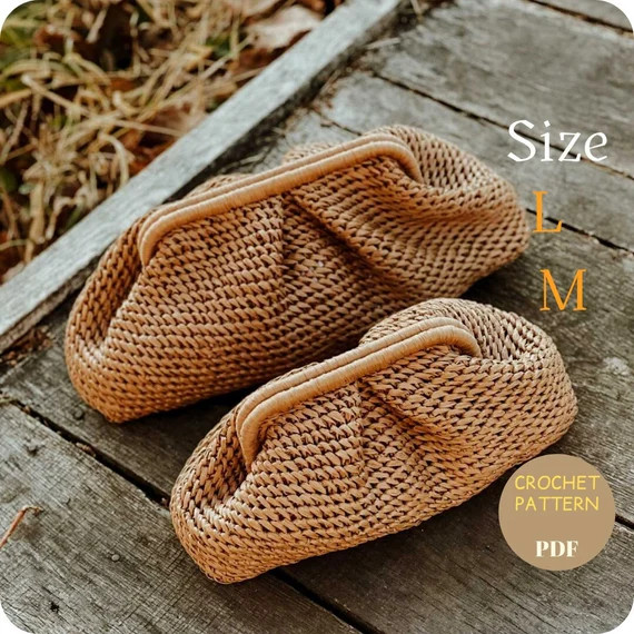 Crochet Pattern Dumpling Bag. English Video Tutorial PDF | Etsy | Etsy (US)