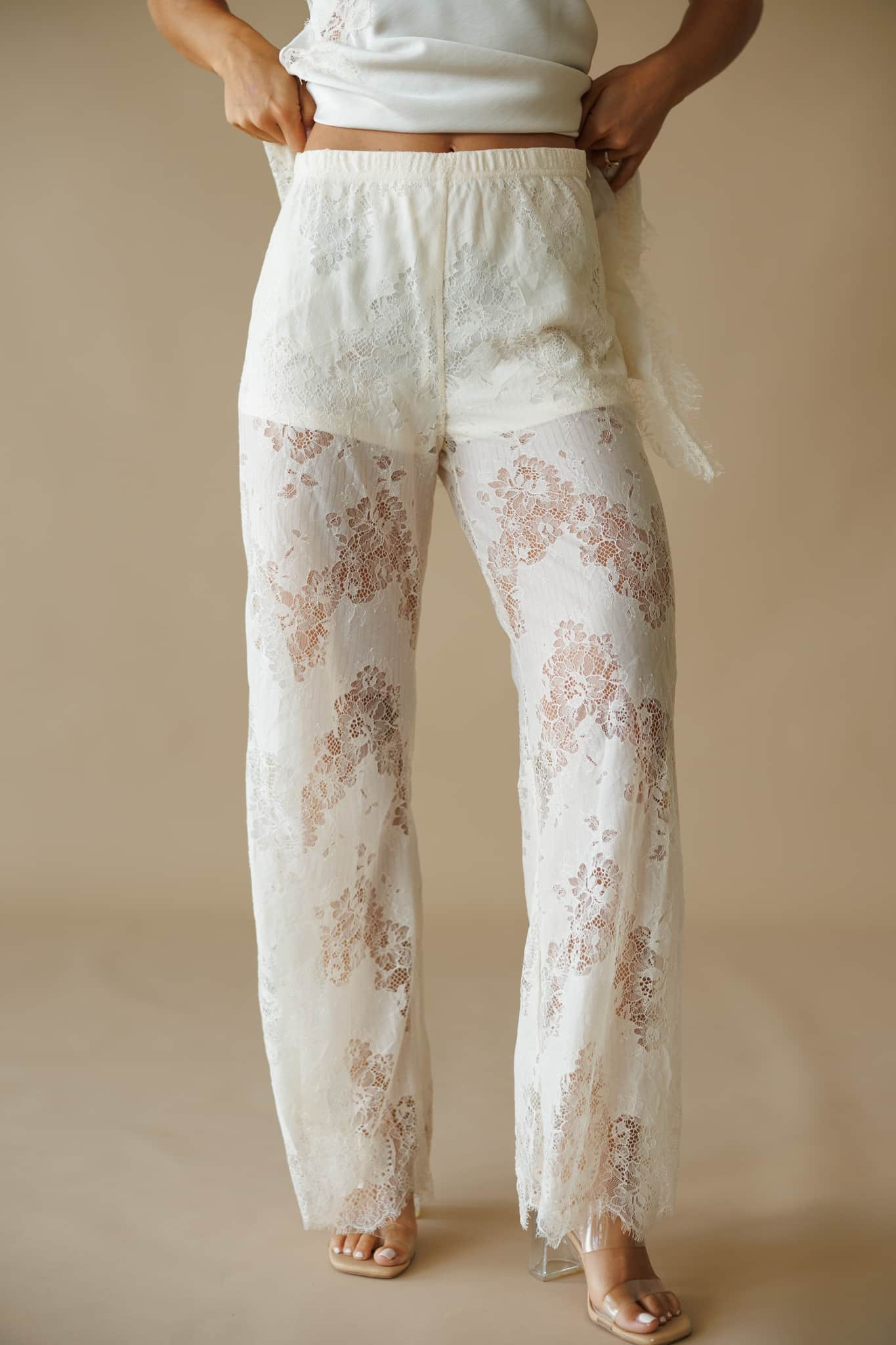 [Pre-Order!] Love Letters Lace Pants | Lane 201 Boutique