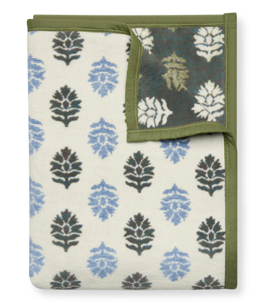 Fleur Block Print Cactus Blanket | ChappyWrap