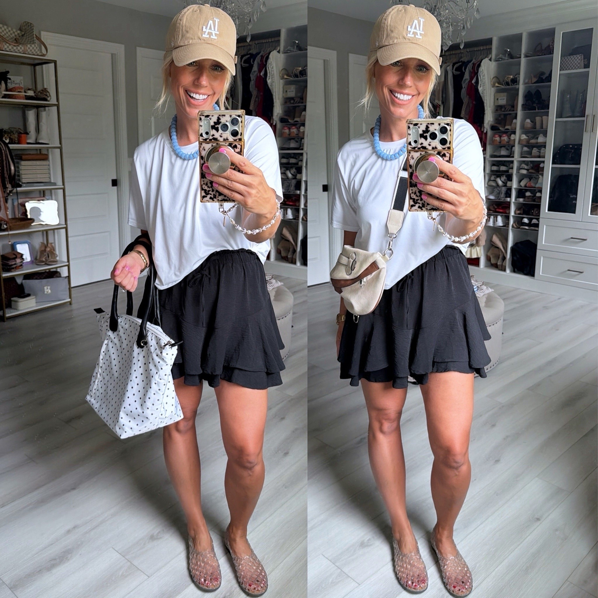 Cute ✔️ Comfy ✔️ Mom-approved ✔️ This is the outfit I’m throwing on for basketball camp pickup, errands, coffee runs, and everything in between. 🏀🤍

If you’re looking for an easy mom outfit, casual everyday style, comfortable summer outfit, or cute athleisure look, this one checks every box. Effortless, flattering, and perfect for busy days on the go!

Which bag is your favorite? Let me know below! ✨

#MomStyle #MomOutfit #CasualStyle #EverydayOutfit #SummerStyle #Athleisure #ComfyStyle #OOTD #AffordableFashion #MomLife #ErrandOutfit #BasketballMom #FashionFinds #StyleInspo #OutfitIdeas

#LTKootd #LTKmomlife #LTKSaleAlert