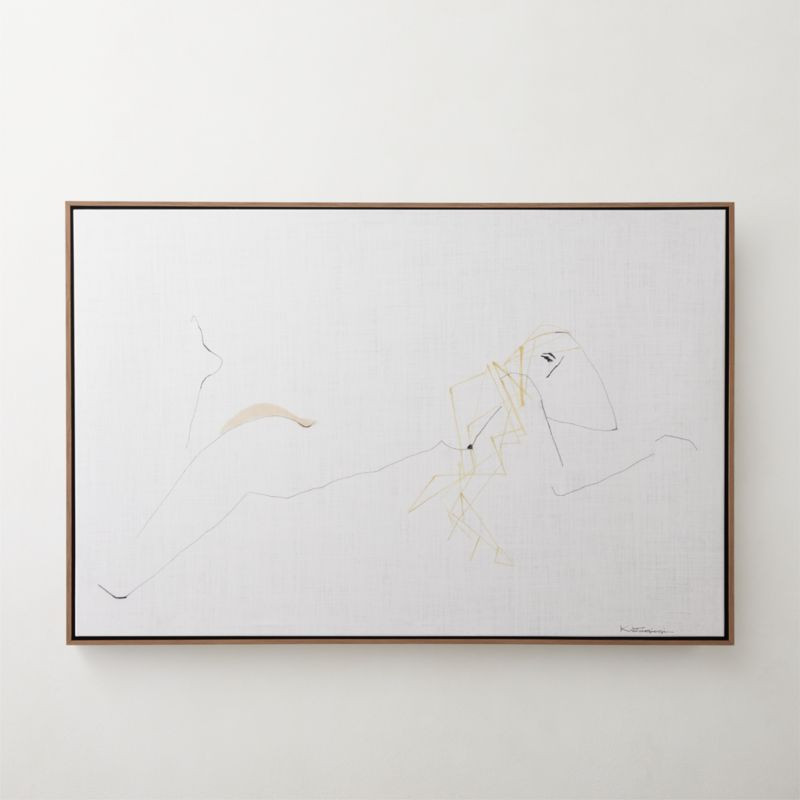 Sofia 60"x40" | CB2 | CB2