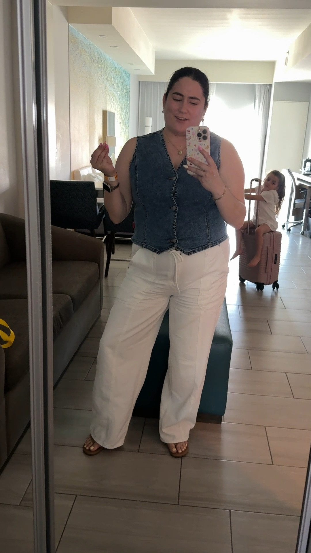The perfect summer outfit with the must have foot wear of the season. Love that these flip flops are affordable!

#LTKmomlife #LTKgrwm #LTKdayinmylife