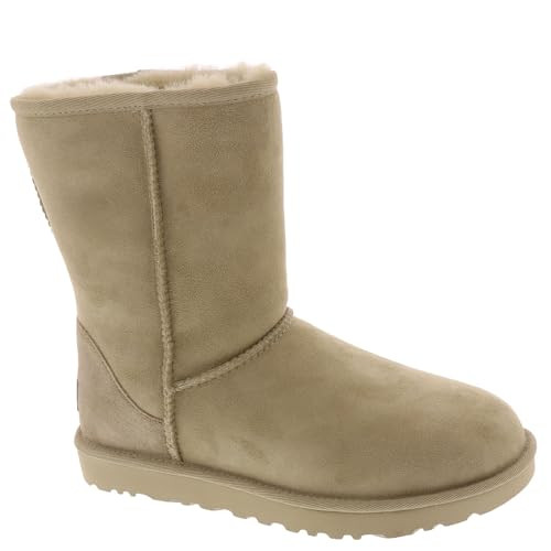 UGG Women's Classic Short II Fashion Boot, Mustard Seed, 9 | Amazon (US)