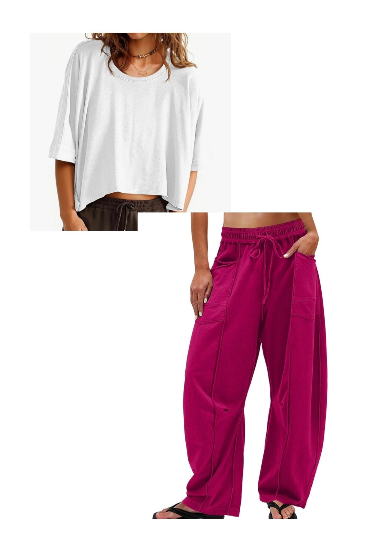 Everyday outfit #barrel #sweatpants #top #oversized #amazon 