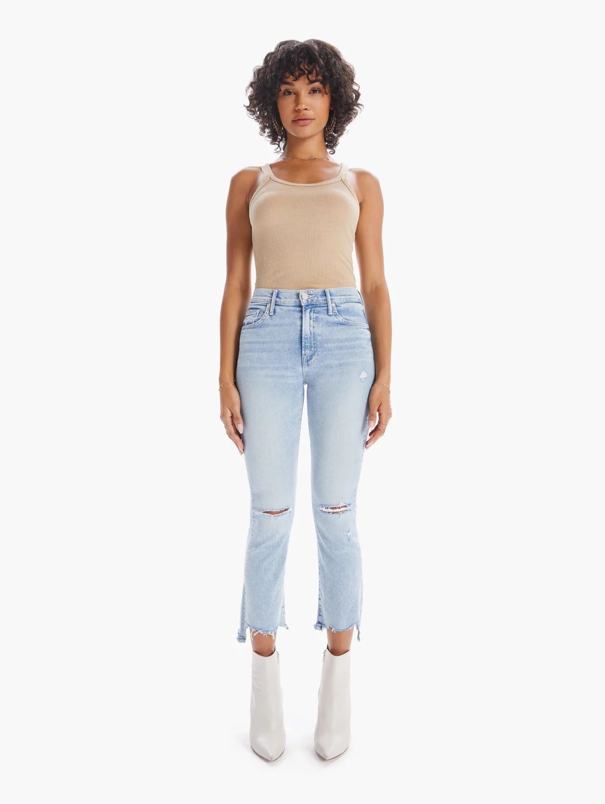 Insider Crop Step Chew | Mother Denim