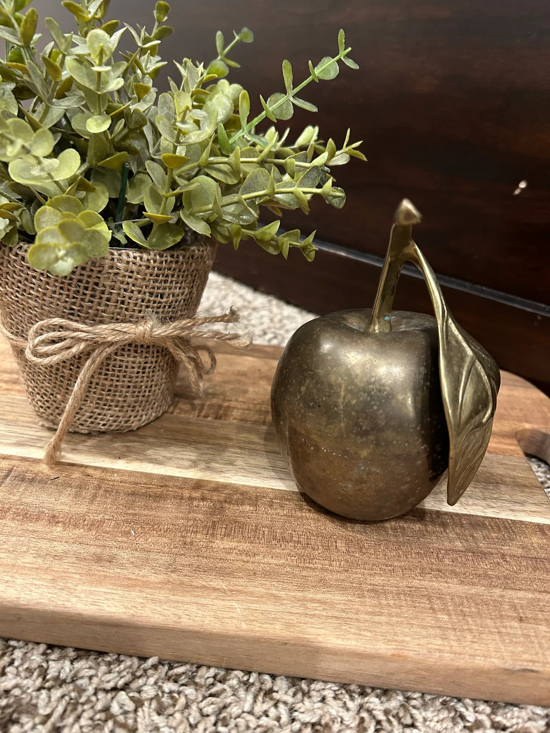 Extra Large Solid Brass Apple Bell. Farmhouse Brass Bell. - Etsy | Etsy (US)