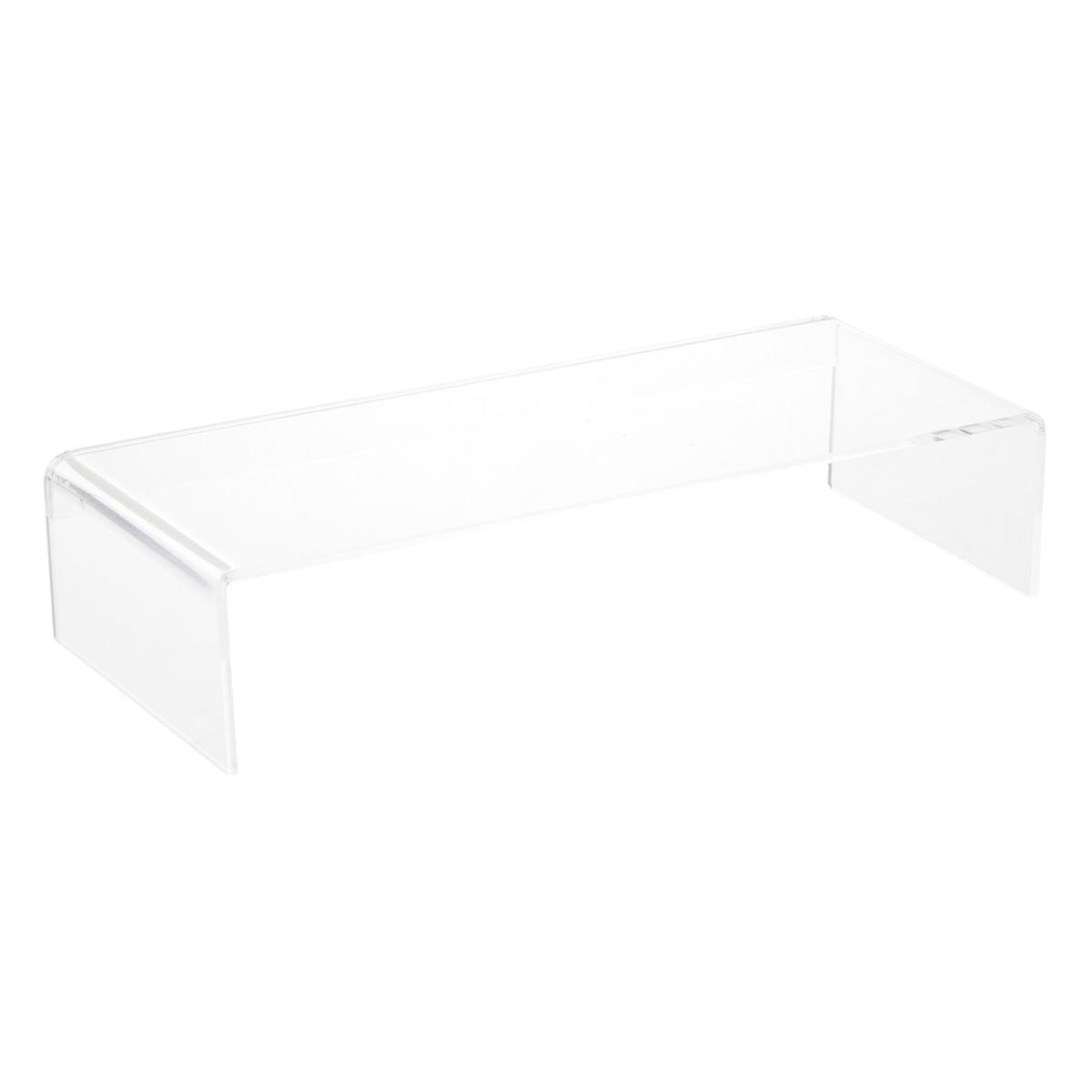 Clear Acrylic Monitor Stand | The Container Store