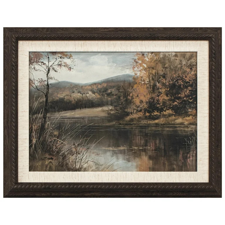 My Texas House Peaceful Retreat Framed Art 18x14 | Walmart (US)