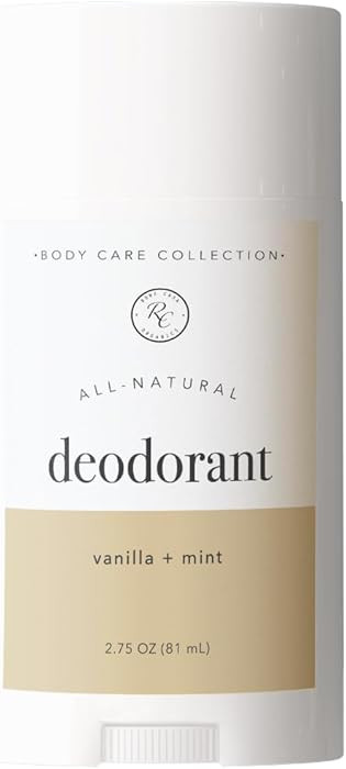 Rowe Casa Organics Vanilla + Mint Natural Aluminum Free Deodorant for Men and Women, Sweet and Re... | Amazon (US)
