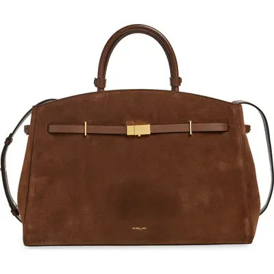DeMellier New York Leather Satchel in Black Tones at Nordstrom | Nordstrom