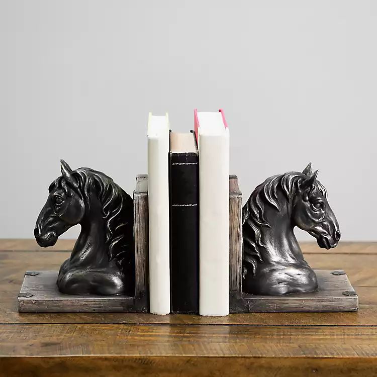 New!Horse Bookends, Set of 2 | Kirkland's Home