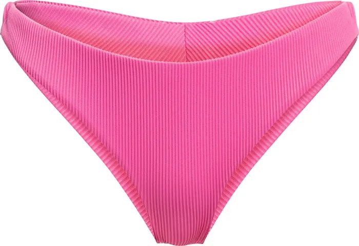 Roxy Love Rib Francisca Cheeky Bikini Bottoms | Nordstrom | Nordstrom