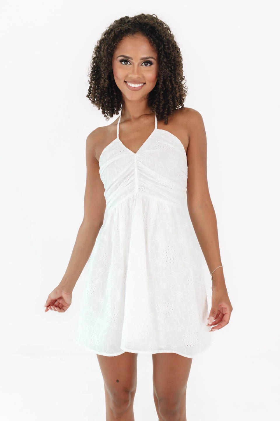 Superbloom Dress - White | The Impeccable Pig