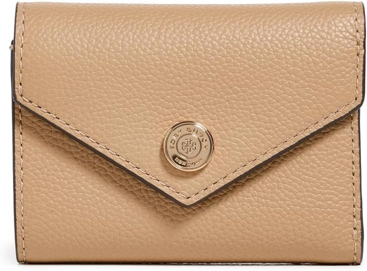 Tory Burch Women's Pebble Envelope Small Wallet, Biscotti, One Size | Amazon (US)