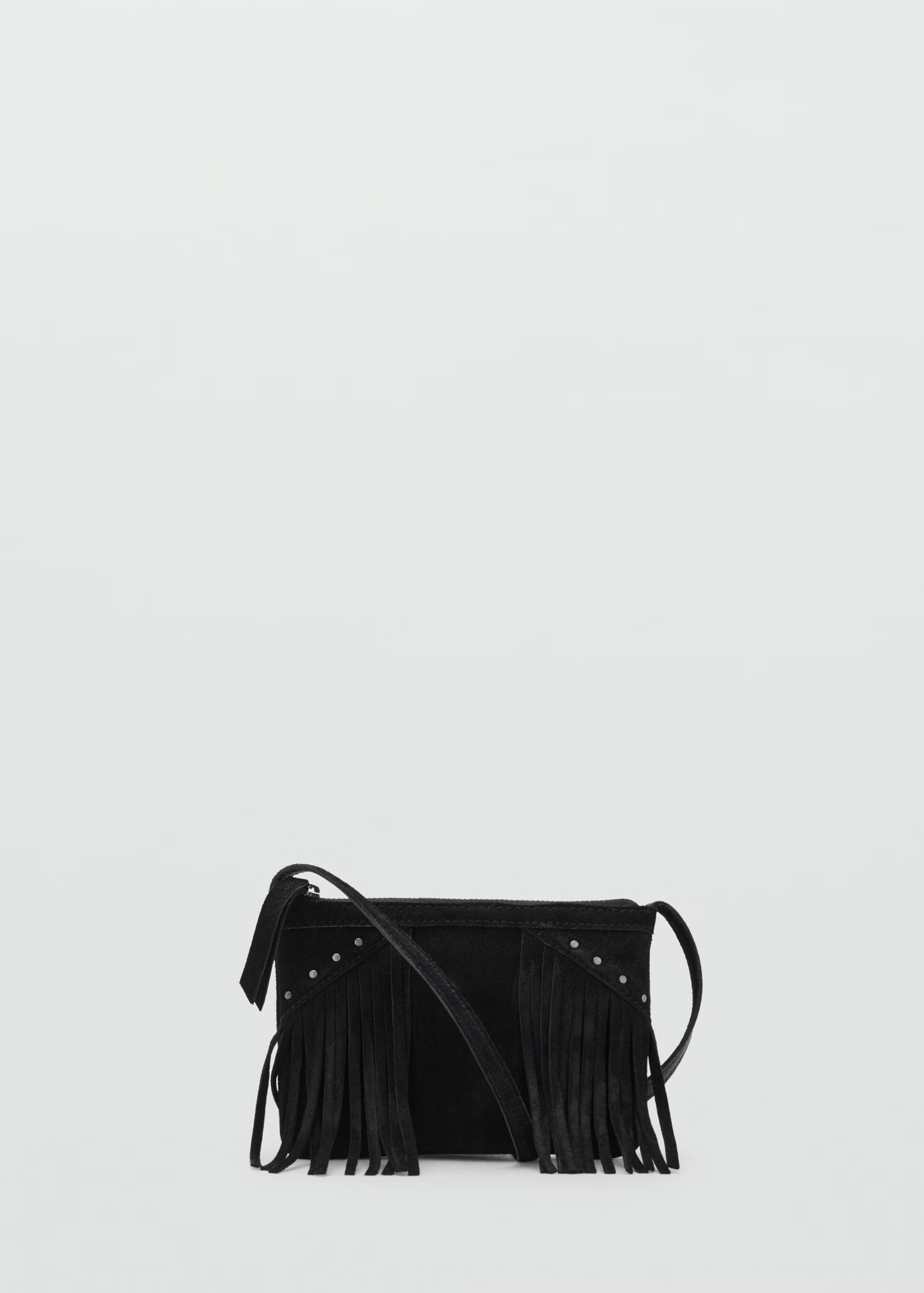 Leather fringes bag - Kids | MANGO USA | Mango (US/MX/AU)