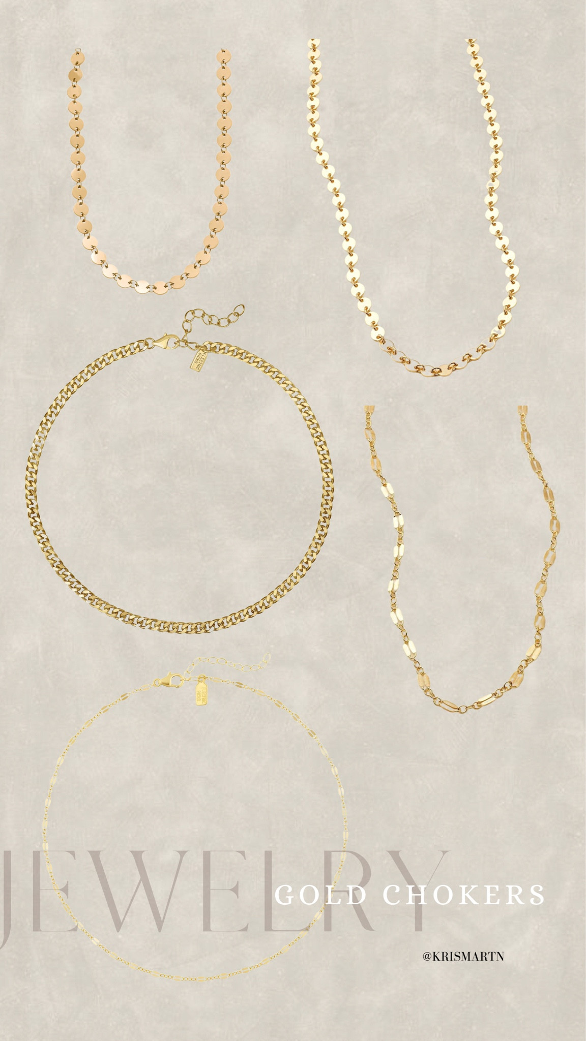 Gold Chokers ✨

#LTKsalealert #LTKunder100 #LTKFind