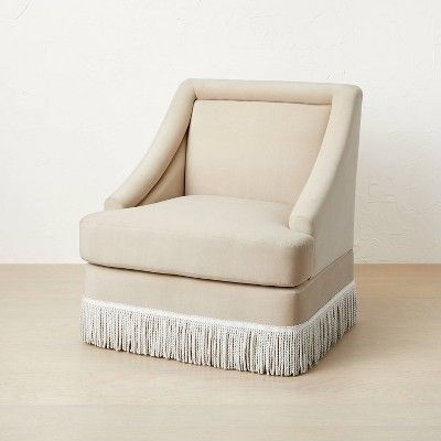 Velvet Accent Chair with Fringe - Opalhouse™ designed with Jungalow™ | Target