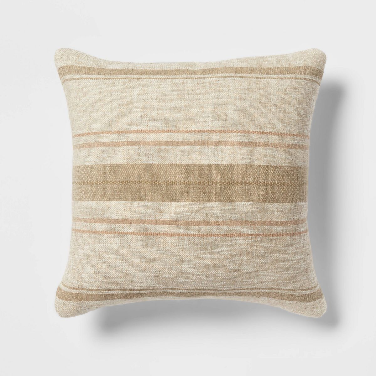 Euro Traditional Woven Stripe Decorative Throw Pillow Green - Threshold™ | Target