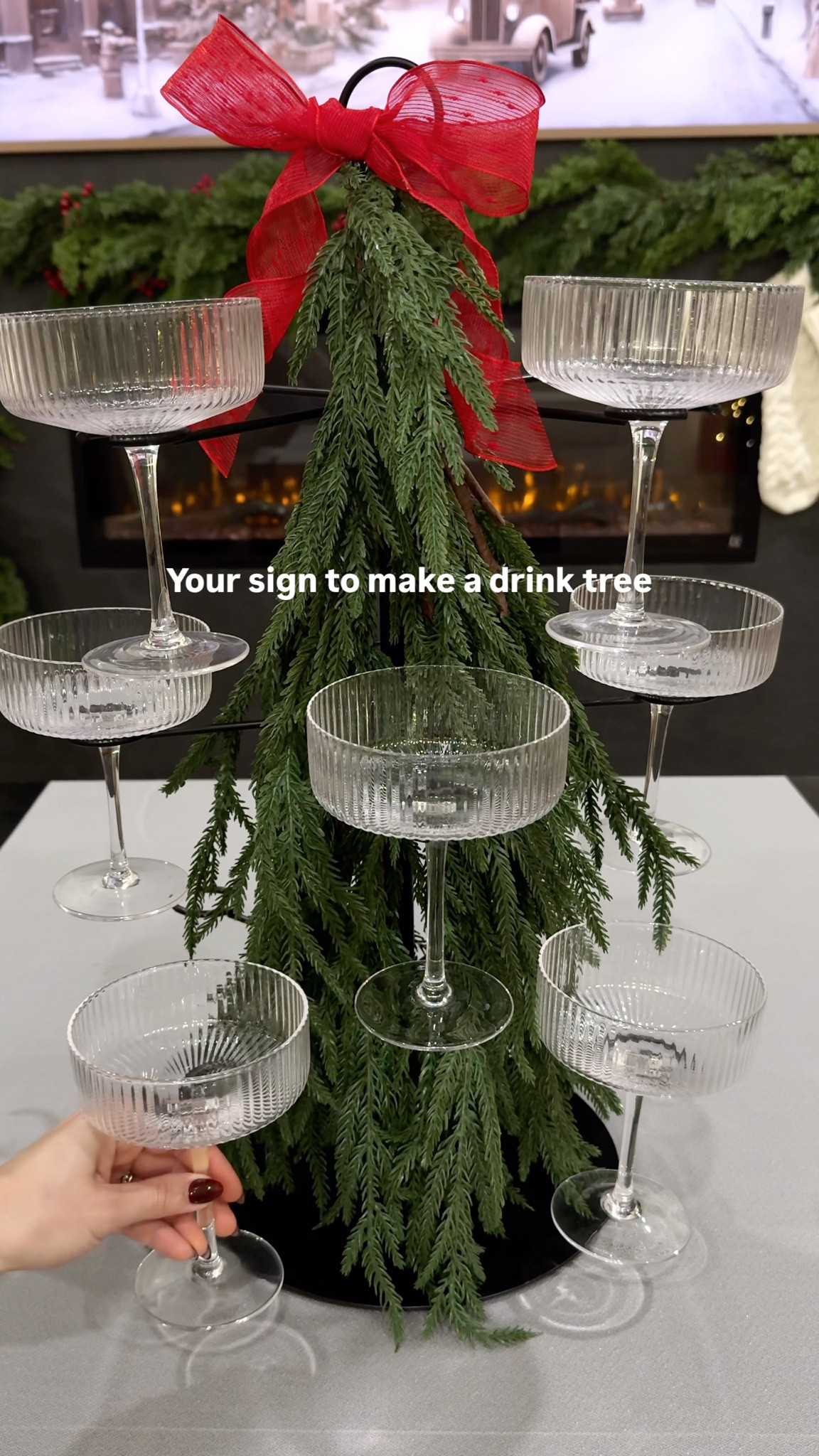 Holiday hosting idea you'll want to save This Christmas drink tree is perfect for parties, family gatherings, or girls' night!
•
•
Christmas party, holiday party, Christmas drinks, holiday drinks, holiday hosting, hosting ideas, party ideas, drink stand, drink tree, tiered drink stand, holiday drink tree, party ideas, hosting ideas, hosting hack, cocktails, cocktail stand, cocktail tree

#LTKHoliday #LTKSeasonal #LTKHome